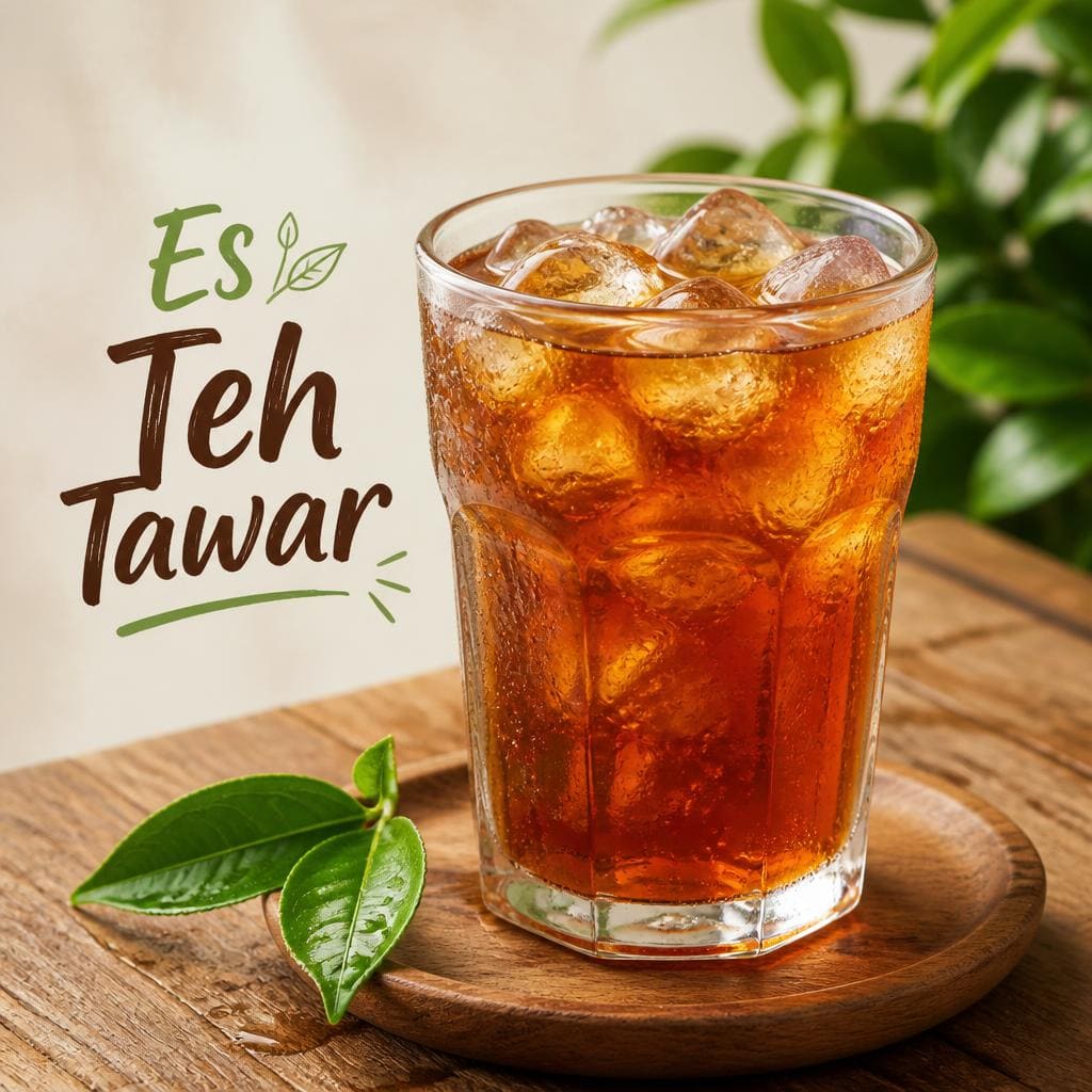 Es Teh Tawar dari Bakso Lapangan Tembak Senayan